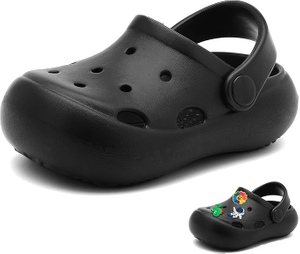 幼児の古典詰まり肌にやさしい快適な軽量丨男の子の女の子はウォーターシューズを滑らせる