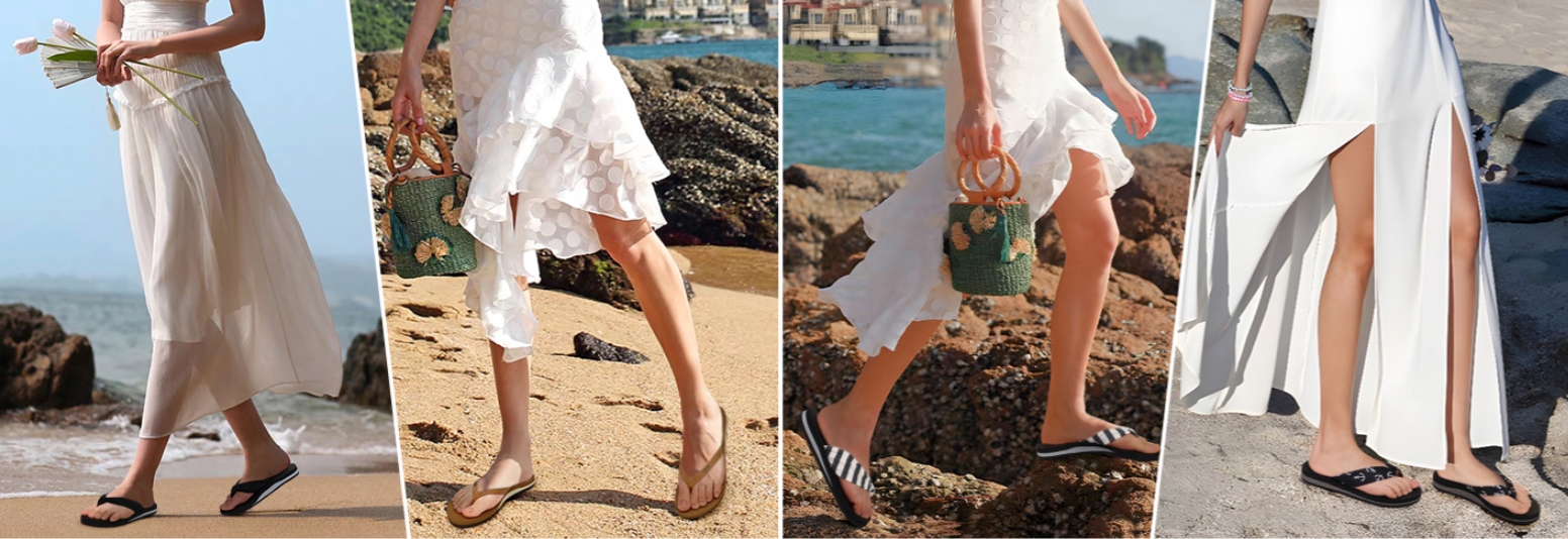  究極の快適さのために完璧なビーチサンダルを選びます