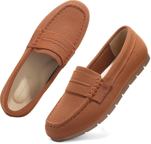 女性のためのローファー快適なスリップオンワークフラットシューズレディースドレッシーカジュアルウォーキングシューズ