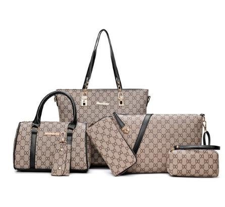 6 個ハンドバッグ、脇の下ハンドバッグ、高級ハンドバッグ、デザイナーハンドバッグ、ショッパーハンドバッグ