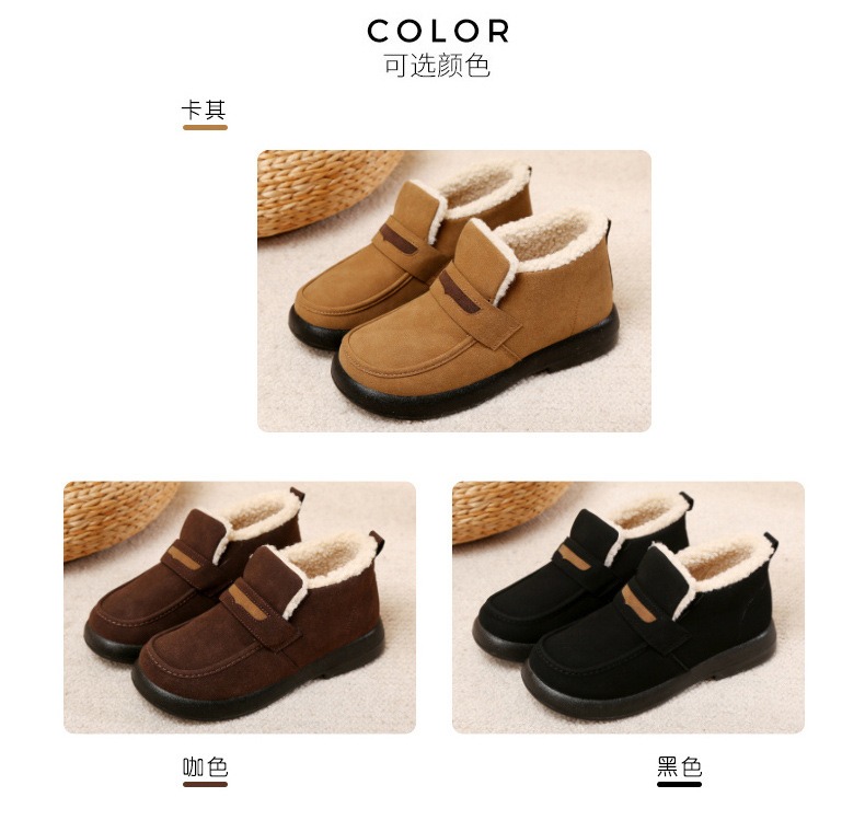 女性フラットラウンドトゥカジュアル女性スニーカースリッポンローファー冬の毛皮のレトロな新しい靴にスリップ