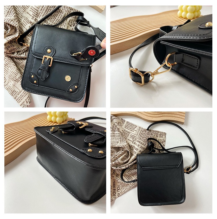 ファッション PU レザークロスボディハンドバッグかわいい女の子女性ショルダーバッグ子供キッズバッグ